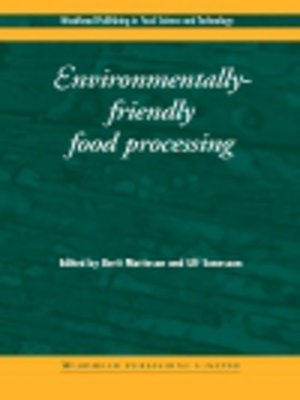 cover image of Environmentally-Friendly Food Processing
